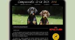 Desktop Screenshot of campeonatocriadce.com